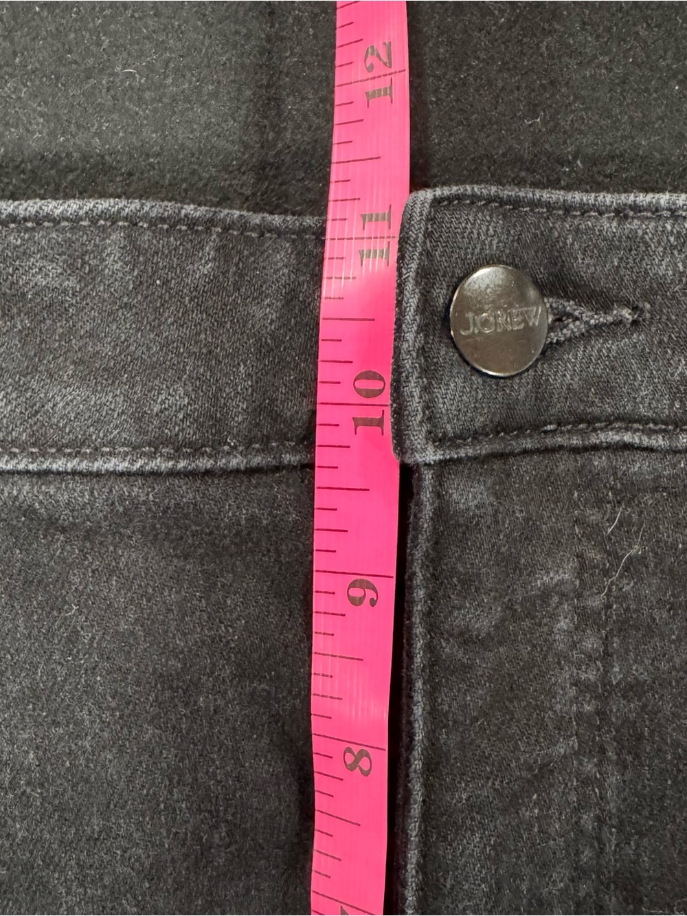 J. Crew Black High-Waist Wide-Leg Jeans - Picture 10 of 11